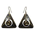 Metal Dangle Earrings