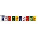 Multicolor Buddhist Prayer Flags for Bike