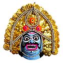 Chhau Dance Face - Unframed Photo Print on Paper