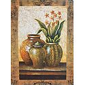 3 Vases with Bunch of Succulent Flowers