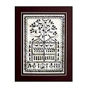 Village Life - Saura Paintings on Tussar Silk
