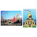 Char Dham and Buddha - Set of 2 Magnets