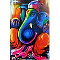 Artistic Ganesha Poster