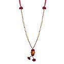 Bead Garland with Woolen Balls for Deity