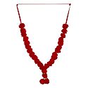 Red Woolen Balls Garland