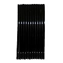 Set of 12 Black Hair Clips