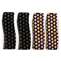2 Pairs Tik Tak Black and Blue Acrylic Hair Clip