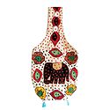 Embroidered Multicolor Cotton Bag