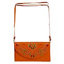 Yellow Bag with Kantha Stitch