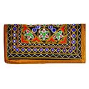 Embroidered Cloth Clutch Purse