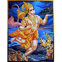 Hanuman Carrying Gandhamadan Parvat