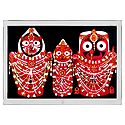 Jagannath, Balaram, Subhadra - Acrylic Table Top