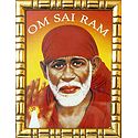 Shirdi Saibaba - Framed Picture