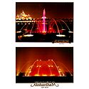 Fountain in Akshardham Temple, New Delhi - 2 Small Posters