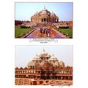 Akshardham Temple, New Delhi - 2 Small Posters