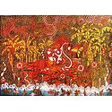 Hanuman in Ashok Van to Search Sita