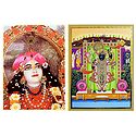 Krishna and Balaji - Set of 2 Posters