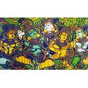 Radha Krishna with Gopinis