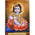 Young Rama Sitting on Lotus