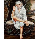 Shirdi Sai Baba - Glitter Poster