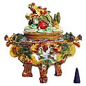 Dragon Incense Burner with 16 Incense Cones