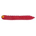 Dark Saffron Incense Stick Holder with a Rose