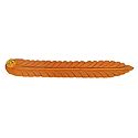 Dark Yellow Incense Stick Holder with a Rose