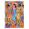 Santhal Dancers - Kalighat Painting