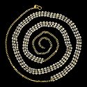 White Stone Studded Kamarband