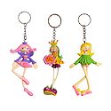 Set of 3 Doll Key Ring