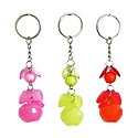 Set of 3 Fruit Key Chains