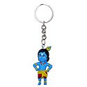 PVC Key Chain with Krishna