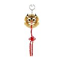 Key Chain with Synthetic Wild Cat