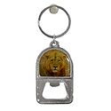 Metal Key Chain with Bottle Opener