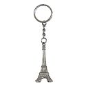 Metal Key Chain with Paris Tower