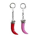 Set of 2 Acrylic Kirpan Key Rings