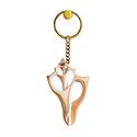 Designer Shell Key Chain