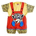 Baby Cheetah Dungaree Set for Baby Boy