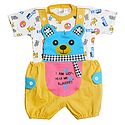 Teddy Dungaree Set for Baby Boy