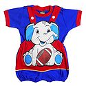 Jumbo the Elephant Dungaree Set for Baby Boys