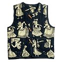 Sleeveless Quilt Jacket with Pocket