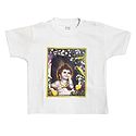 Printed Krishna on White T-Shirt for Young Boy