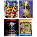 Sreenathji, Swaminarayan, Durga - Set of 3 Posters