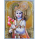 Lord Krishna with Lotus in Hand