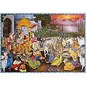 Krishna Leaving Vrindavan