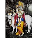 Cowherd Krishna Poster