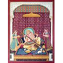 Ganesha Playing Sitar