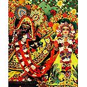 Radha Krishna - Photo Print