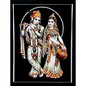 Radha Mesmerised by Krishna's Flute