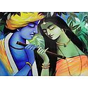 Rendezvous of Radha and Krishna